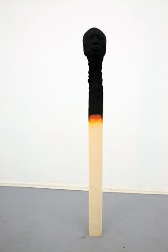 2011 Matchstickmen ca. 155-158 cm, wood,PU acrylic,gouache paint