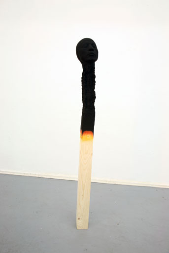 2011 Matchstickmen ca. 155-158 cm, wood,PU acrylic,gouache paint