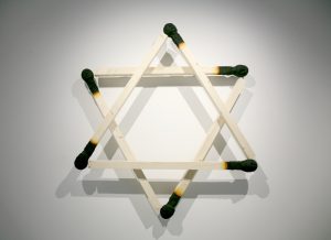 David Star , 2012 ca 250 x 250 x 40 cm ,Holz ,PU - Wolfgang Stiller